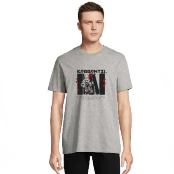 Camiseta gris hombre