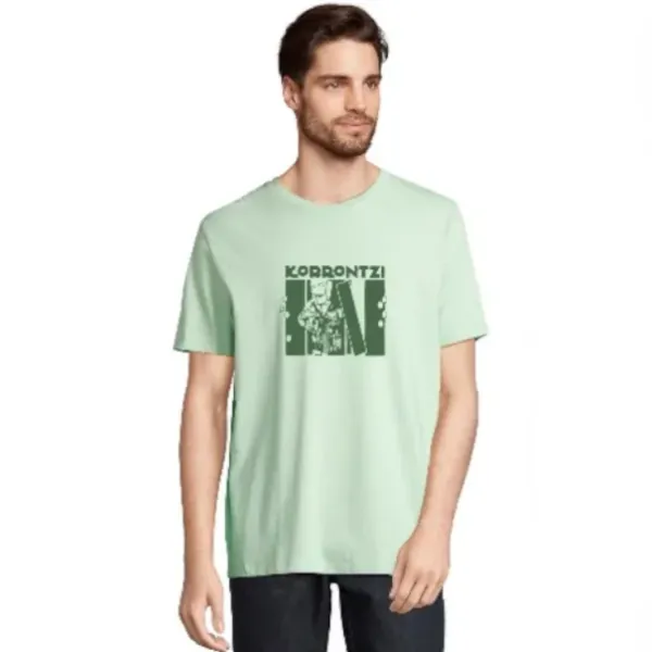 Camiseta verde hombre